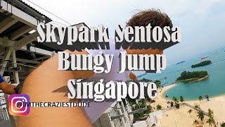 Singapore Sentosa Island Skypark  by AJ Hackett bungee jumping fun activities weekend in 2024