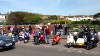 Scooter meet, Bognor pier, 26 May 13