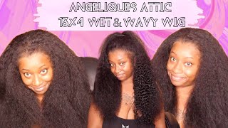 GLUELESS Wet & Wavy REALISTIC WIG! Ft. Angeliques Attic