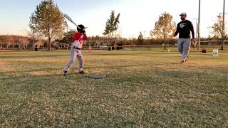 6 year old SMASHES HOME RUNS over 150ft fence with a combat MAXUM