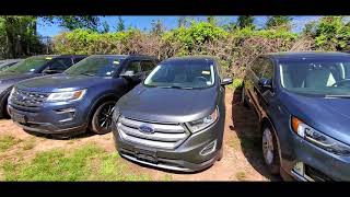 Ford Lineup Parked Off-road