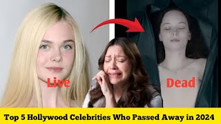 "Top 5 Hollywood Celebrities Who Passed Away in 2024" #Hollywood #celebritydeaths2024 #CelebrityNews