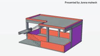 3D house plan | small house design |low cost house design