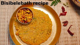 Bisibelebath Recipe|| Karnataka Special Bisi Bele Bath|| Traditional Bisi Bele Bath