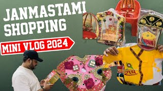 Janmastami shopping 2024 | krishna janmashtami mini vlog #janmashtami #krishna #krishnajanmashtami