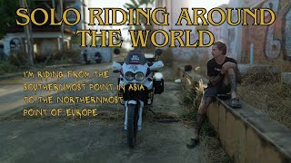 I'm riding from MALAYSIA to NORWAY solo on my 2003 Africa Twin. Wanna come?