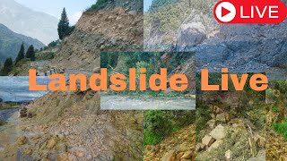 Live Landslide Video II Rishikesh to Shivpuri II Dharmander saini