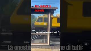 Almeno un Rock non intralcia più la  ferrovia