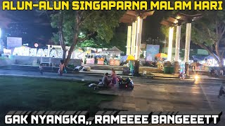 alun alun singaparna malam hari 2024