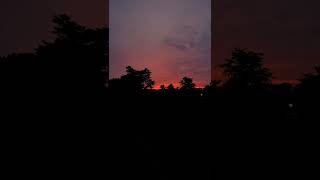 Reddish Sunset || Sunset Timelapse || Satisfying Sunset