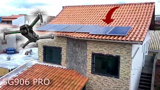 Energia Solar: Inspeção dos painéis solares com drone SG 906 PRO