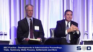 Steve Scholes Speaks at Securities Enforcement Forum Central 2024