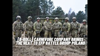 Carnivore Company Brings the Heat to eFP Battle Group Poland