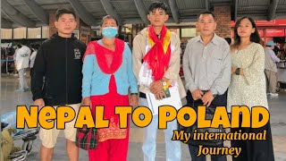 LAST DAY AT NEPAL😔🇳🇵/ NEPAL TO POLAND MY INTERNATIONAL VLOG🇵🇱/@itsmesandeepmagar6823