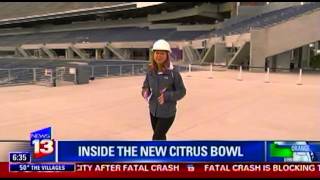 Tour of new Orlando Citrus Bowl