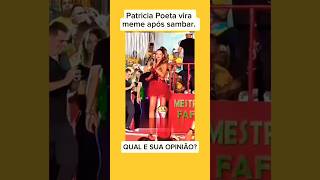 PATRICIA POETA SAMBANDO VIRA MEME