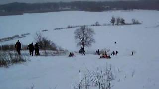 Sledding Dec 22, 2009