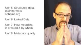 Metadata MOOC 8-9: Conclusion of the Course