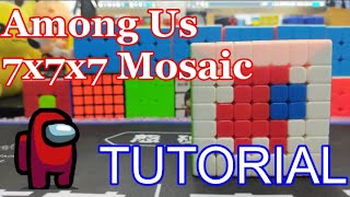 [Tutorial] Among Us Crewmate w/ 7x7x7 cube