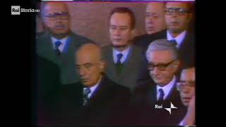 Tg2 18 marzo 1978 - Funerali degli agenti di scorta - Terzo giorno del sequestro Moro