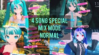 Aikotoba, HIBANA, Gaikotsu & the Intense Voice | Project Diva Megamix