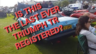 Is this the last ever registered Triumph TR?