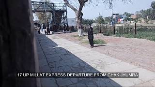 Pakistan Railways: Millat Express Chak Jhumra Departure