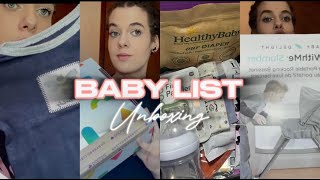 BABYLIST UNBOXING 2024- Second time mom, Hello Baby Box and more !