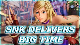 SNK with the hypest of announcements The King of Fighters XV DLC Reveals + future roadmap dlc reveal