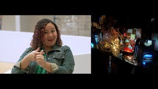 “Sarah Sze: Timelapse” in American Sign Language (ASL)