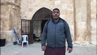 BREAKING NEWS@ Al-Aqsa's Bab al-Rahma Gate