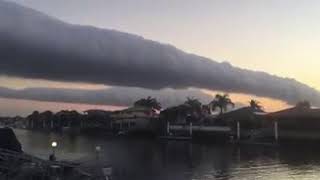 roll cloud morning glory weather clouds