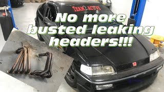 B20vtec gets new headers!!