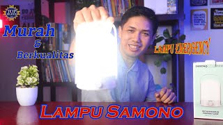 Lampu Emergency Samono || Alterantif Pengganti Lampu Mati Listrik Murah Dan Berkualitas