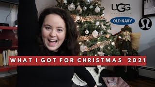 WHAT I GOT FOR CHRISTMAS 2021❤️🎄CHRISTMAS MORNING VLOG 2021