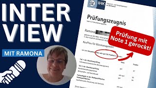 Frustrierte Umschülerin rockt die Note 1 - Interview mit Ramona | GripsCoachTV