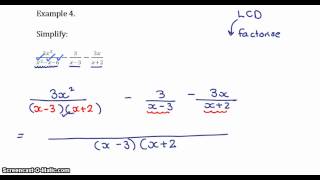 Grade 10 Algebraic fractions - addition and subtraction 2.mp4