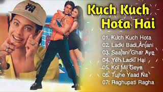 Kuch Kuch Hota Hai Movie All Songs❤️#old Songs#bollywood Song #udit Narayan Songs#alka yagnik songs