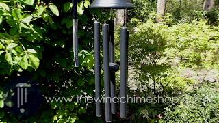 Concerto 40 inch Wind Chime, Satin Black