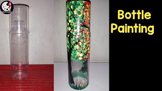 Easy Bottle Painting Ideas