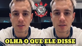 OLHA O QUE ROGER GUEDES FALOU APÓS SUA SAÍDA DO CORINTHIANS