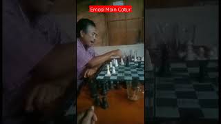 Viral, Orang Tua Indonesia Emosi Main Catur #shorts #catur #chess