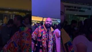 Navratri in London 🥳#minivlog #uel #garbanight