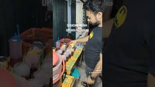 Es Kacang Merah Opi Jaya Palembang Full Susu, Porsi Jumbo