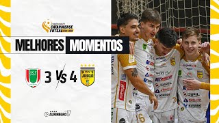 CONCÓRDIA 3x4 JARAGUÁ FUTSAL | MELHORES MOMENTOS | CAMPEONANTO CATARINENSE SÉRIE OURO