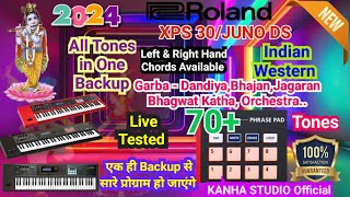 Roland XPS 30 #JUNO DS #New #Letest #Updated #2024  All #Tones in One #kanhastudio