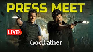 God Father Press Meet LIVE | Megastar Chiranjeevi | Salman Khan | Mohan Raja