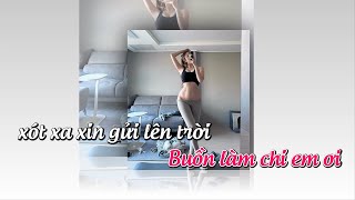 [Karaoke] Buồn Làm Chi Em Ơi  [ Remix tone nam ]