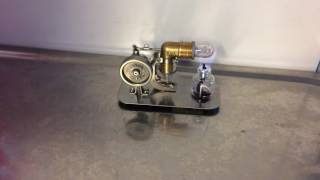 Stirling engine on christmas :)