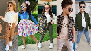 ملابس عيد 2021❣️ملابس أطفال بنات و تنسيقات كيوت آخر موضة🌠 kid's Trendy Fashion Collection 2021